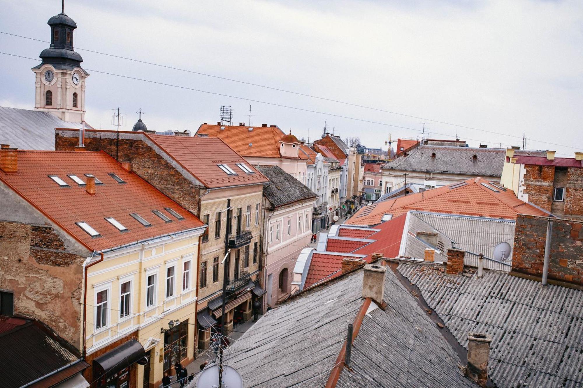 Historical Center Daire Ujgorod Dış mekan fotoğraf